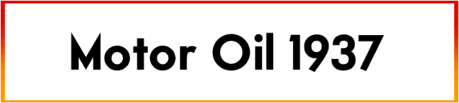 Motor Oil 1937 Font free