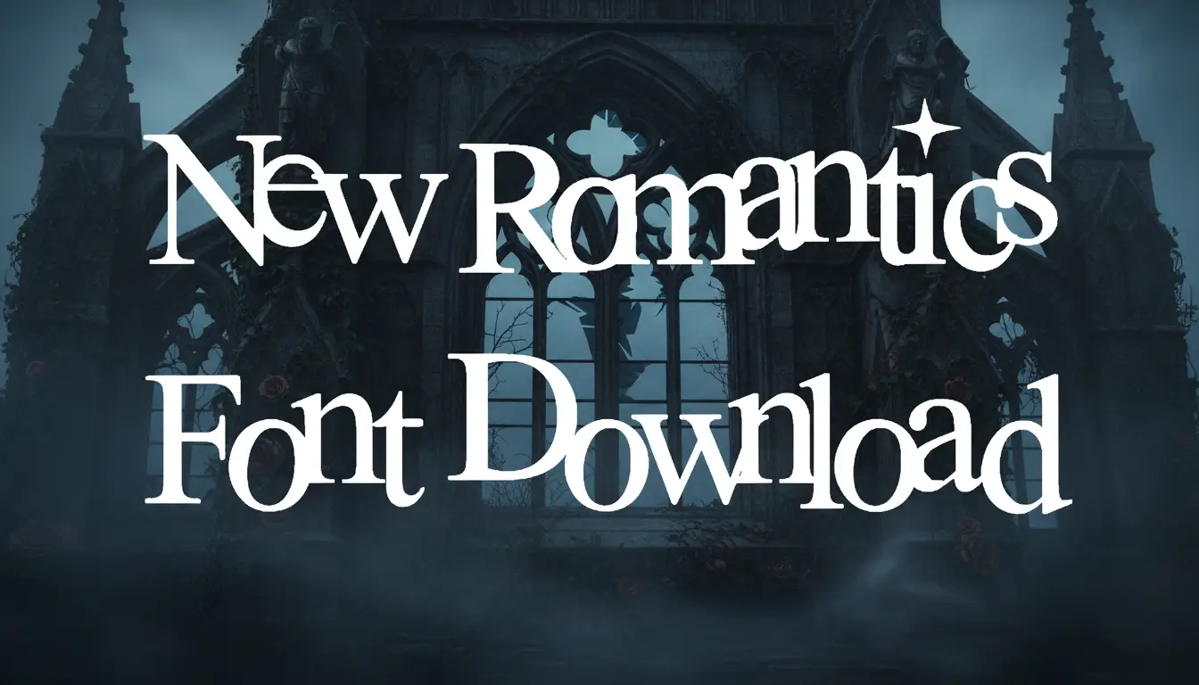 New Romantics Font Download