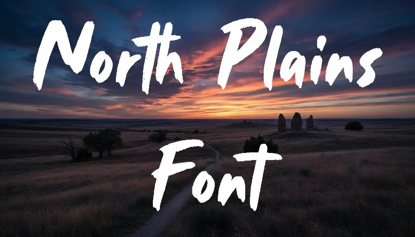 North Plains Font