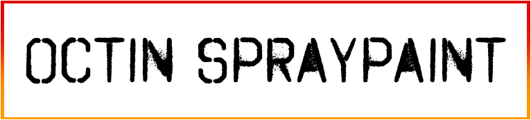 Octin Spraypaint Free Font download