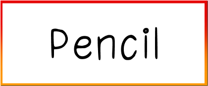 Pencil sign Font free download