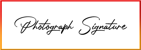 Photograph Signature Font