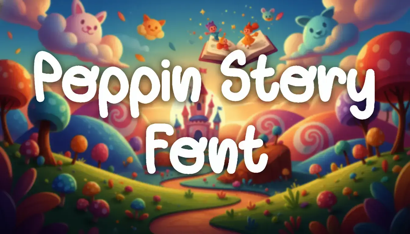 Poppin Story Font