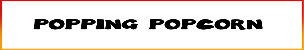 Popping Popcorn Font free Download