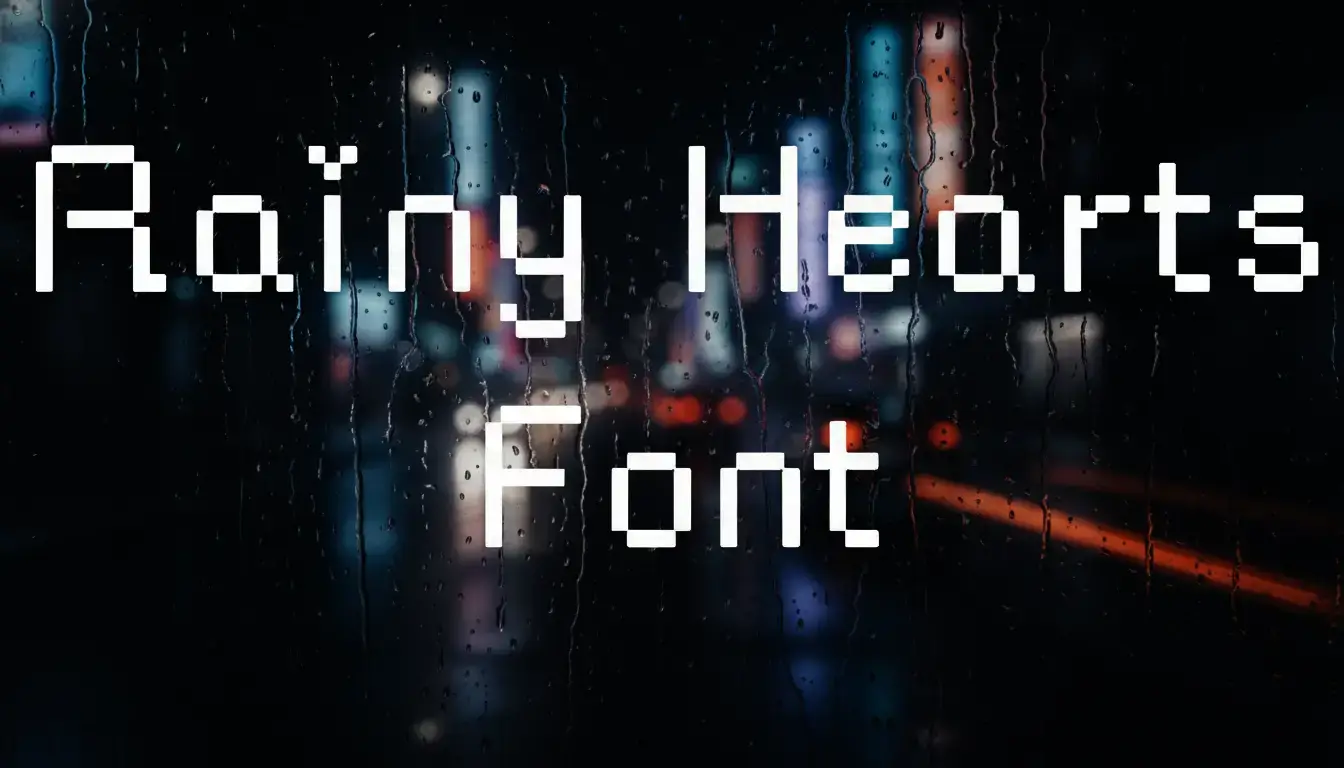 Rainy Hearts Font