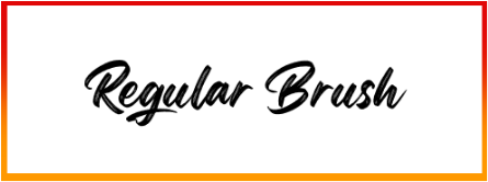 Regular Brush Font free download