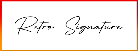 Retro Signature Font free download