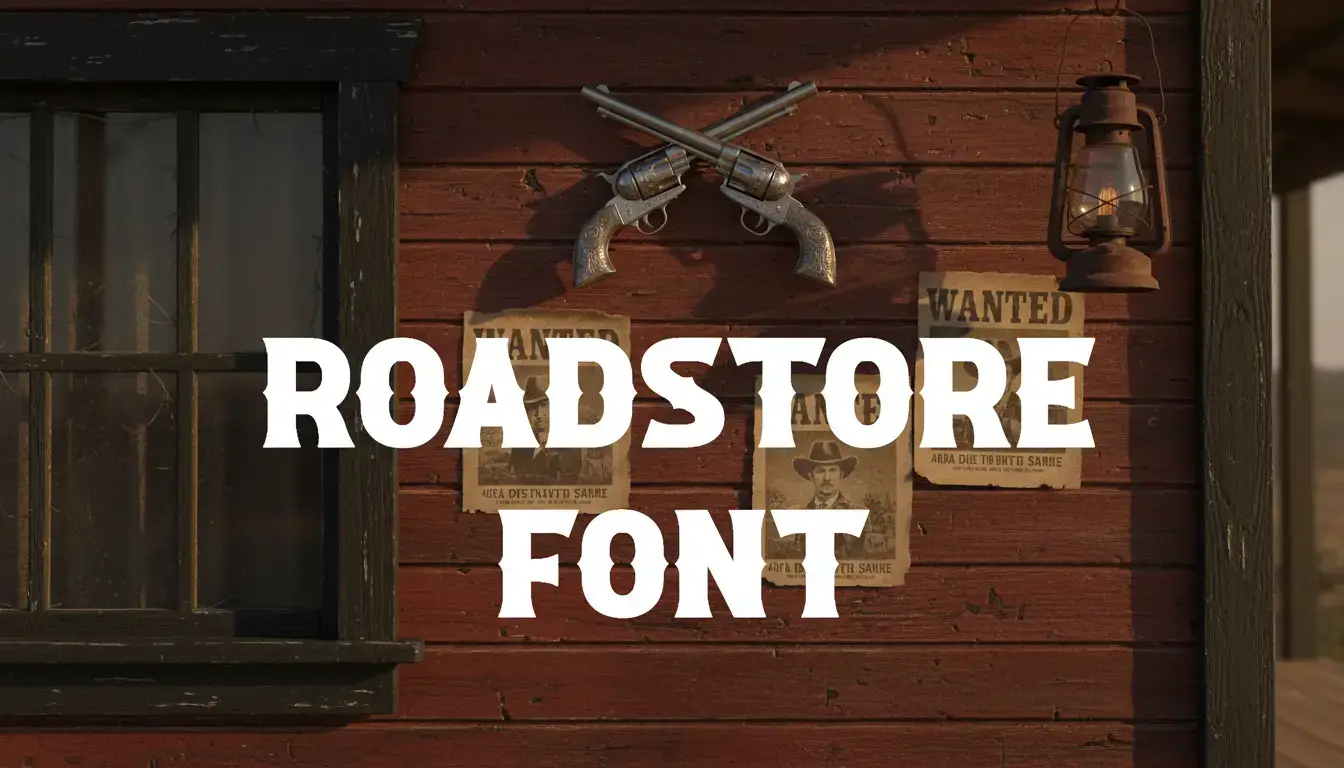 Roadstore Font