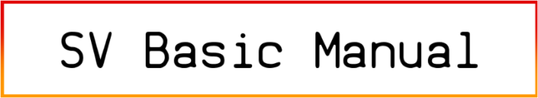 SV Basic Manual Font free download