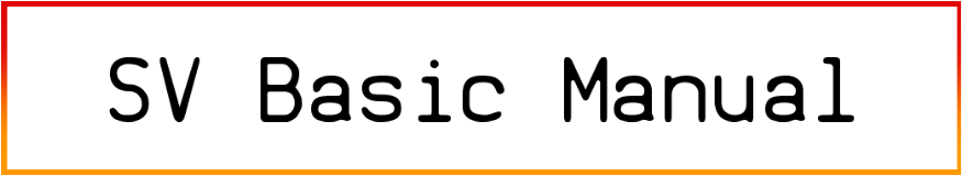 SV Basic Manual Font free download