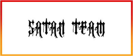 Satan Team Font free download