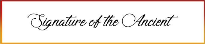 Signature of the Ancient Font free Download