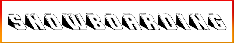 Snowboarding Font free download