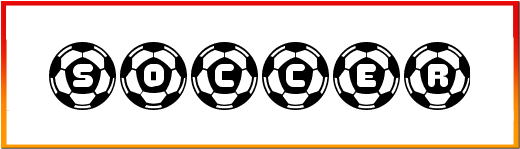Soccer Font free Download