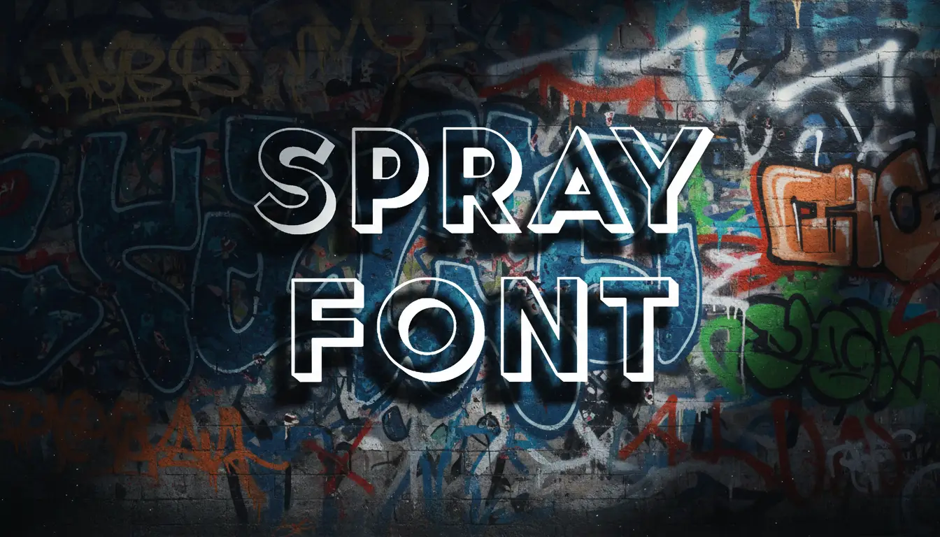 Spray Font