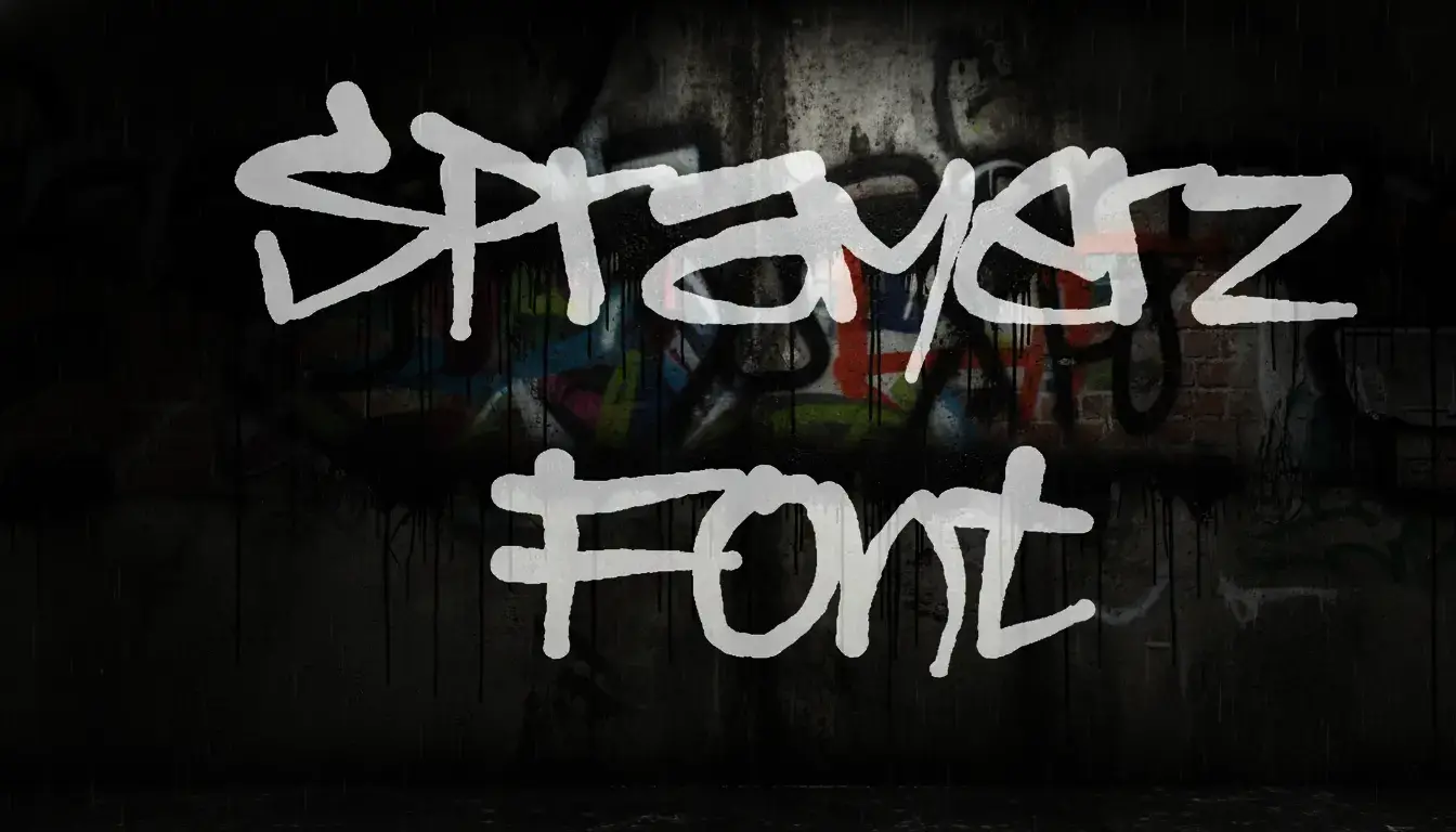 Sprayerz Font