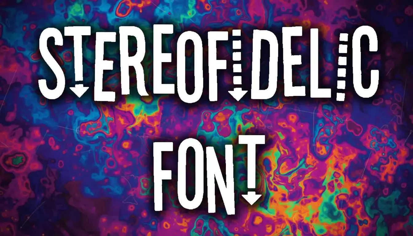 Stereofidelic Font