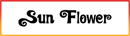 Sun Flower Font free Download