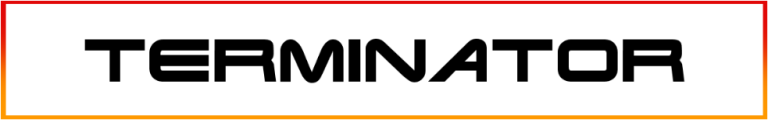 Terminator Real NFI Font free download