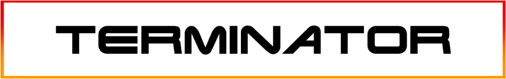 Terminator Real NFI Font free download