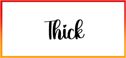 Thick Font free Download