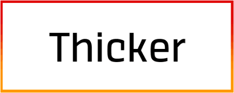 Thicker Font free Download