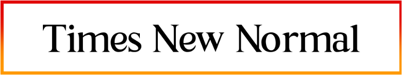 Times New Normal Font free Download