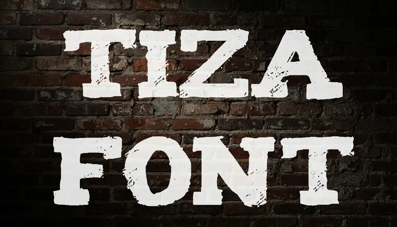 Tiza Font