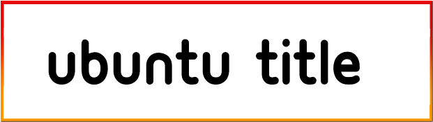 Ubuntu Title Font free Download