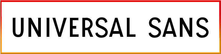 Universal Sans Font free Download