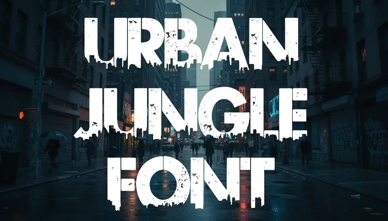Urban Jungle Font