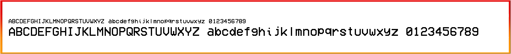 VCR OSD Mono Font Download