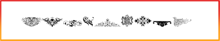 Victorian Free Ornaments Two Font free download