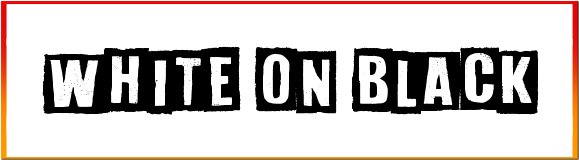 White On Black Font free download