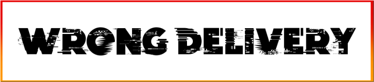 Wrong Delivery Font free download