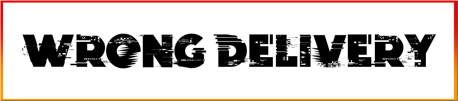 Wrong Delivery Font free download
