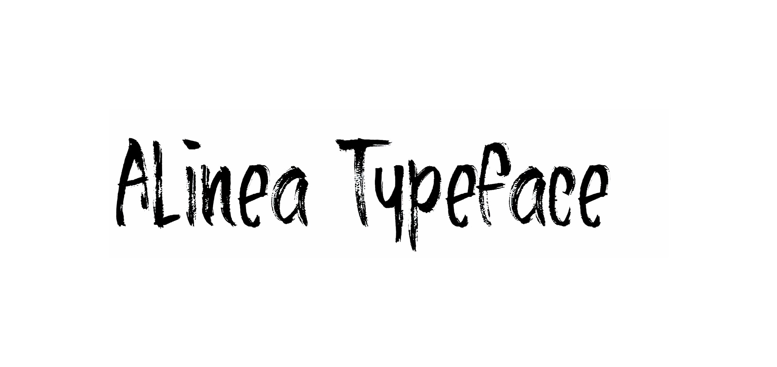 Alinea Typeface Brush Font Download