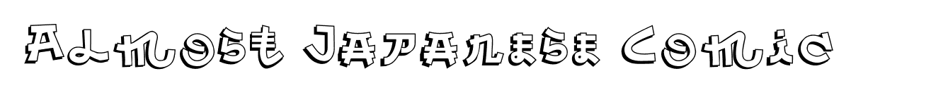 Almost Japanese Comic Font Download