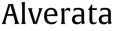 Alverata Font free