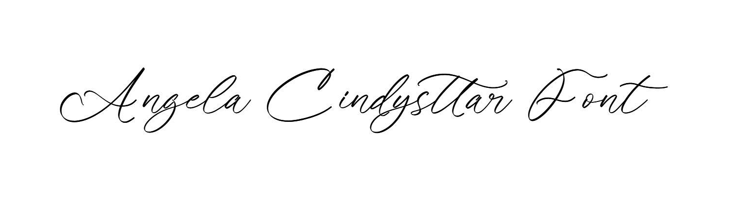 Angela Cindysttar Font free