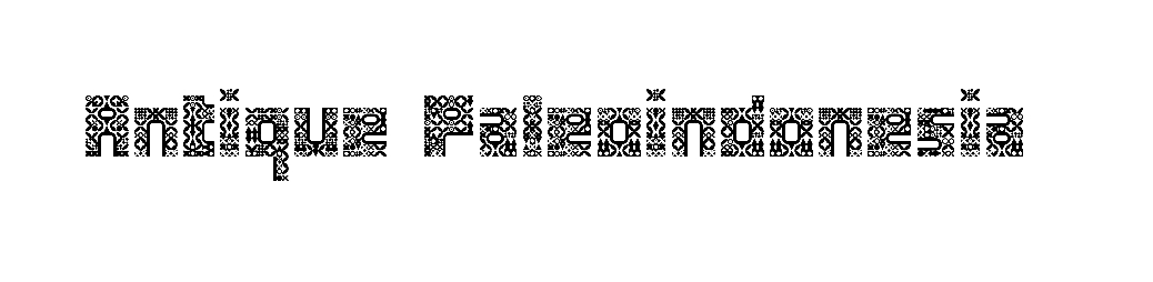Antique Paleoindonesia font free