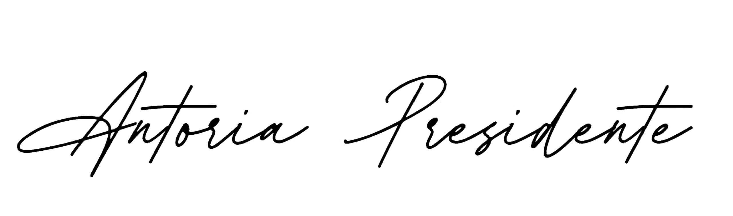Antoria Presidente Font free