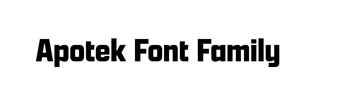 Apotek Font download