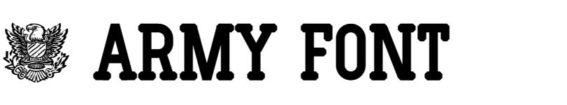 Army Font free
