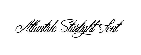Atlantide Starlight Font free