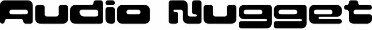 Audio Nugget font family