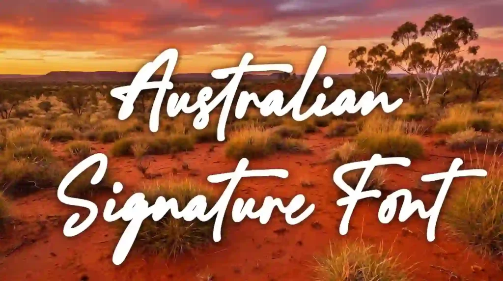 Australian Signature