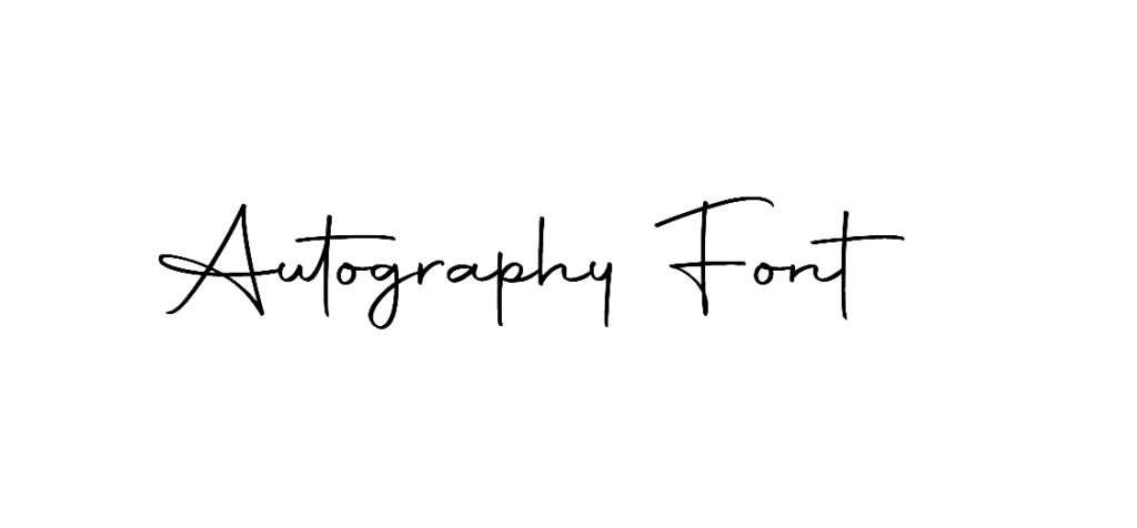 Autography Regular Autography Font | DafontStyle