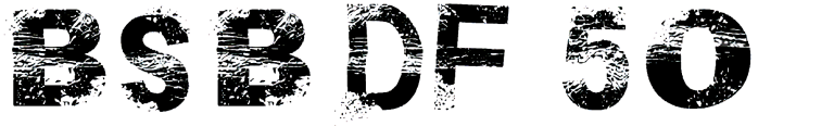 BSB DF 50 font free
