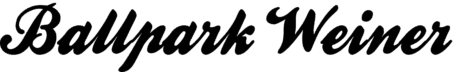 Ballpark Weiner font free